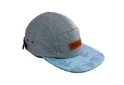 Picture of Hemp 5 Panel Contrast Peak Cap