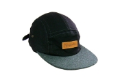 Picture of Hemp 5 Panel Contrast Peak Cap