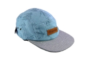 Picture of Hemp 5 Panel Contrast Peak Cap