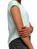 Picture of Hemp Ladies Short Sleeved Cropped T-shirt