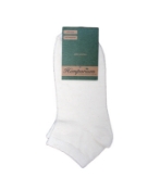 Hemp ankle socks in black