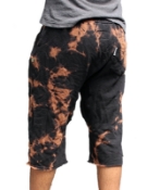 Track Shorts Tie Dye Black