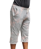 Track Shorts Tie Dye Black