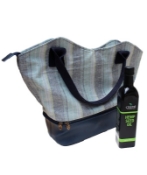 Picture of Hemp Kikoi Zipper Two Tone Bag