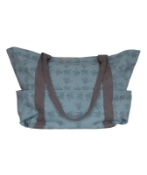 Hemp Classic Beach Bag Leaf Print