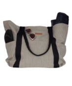 Hemp Classic Beach Bag Stripe