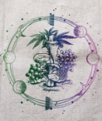 Printed Hemp Shopper Bag
