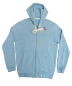 Hemp Fleece jacket Blue