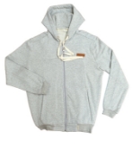Hemp Fleece jacket Grey Melange